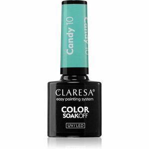 Claresa SoakOff UV/LED Color Candy gélový lak na nechty odtieň 10 5 g vyobraziť