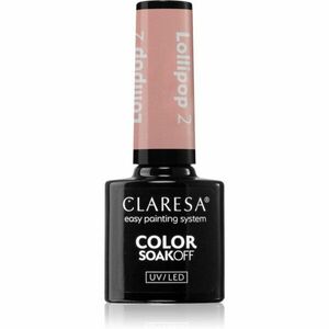 Claresa SoakOff UV/LED Color Lollipop gélový lak na nechty odtieň 2 5 g vyobraziť