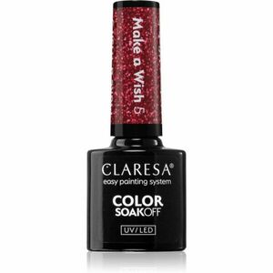 Claresa SoakOff UV/LED Color Make a Wish gélový lak na nechty odtieň 5 5 g vyobraziť