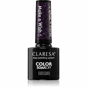 Claresa SoakOff UV/LED Color Make a Wish gélový lak na nechty odtieň 6 5 g vyobraziť