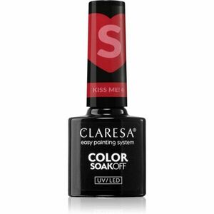 Claresa SoakOff UV/LED Color Kiss Me gélový lak na nechty odtieň 4 5 g vyobraziť