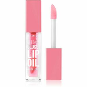 Rimmel Oh My Gloss! Lip Oil olej na pery s hydratačným účinkom odtieň 001 Pink Flush 4, 5 ml vyobraziť