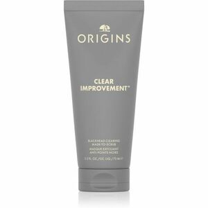 Origins Clear Improvement® Blackhead Clearing Mask-To-Scrub maska na čistenie pórov proti čiernym bodkám 75 ml vyobraziť