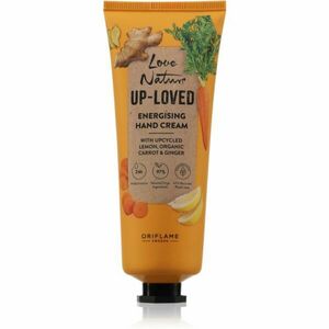 Oriflame Love Nature Up-Loved Upcycled Lemon & Organic Carrot & Ginger hydratačný krém na ruky 75 ml vyobraziť