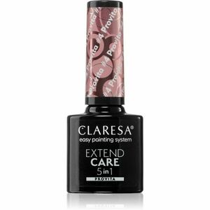 Claresa Extend Care 5 in 1 Provita podkladový lak pre gélové nechty s regeneračným účinkom odtieň #4 5 g vyobraziť