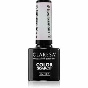 Claresa SoakOff UV/LED Color #lipglossnails gélový lak na nechty odtieň 01 5 g vyobraziť