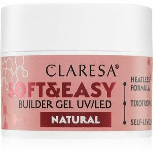 Claresa Soft&Easy Builder Gel podkladový gél na nechty odtieň Natural 12 g vyobraziť