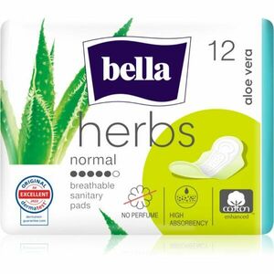 BELLA Herbs Aloe Vera vložky bez parfumácie 12 ks vyobraziť