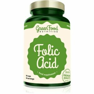 GreenFood Nutrition Folic Acid kapsuly s kyselinou listovou 90 cps vyobraziť