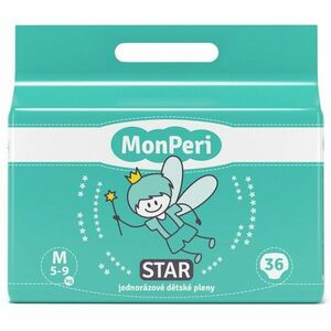 MonPeri Star Size M jednorazové plienky 5-9 kg 36 ks vyobraziť