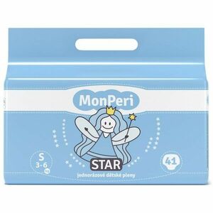 MonPeri Star Size S jednorazové plienky 3-6 kg 41 ks vyobraziť