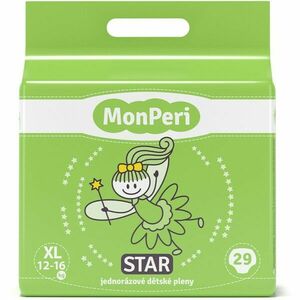 MonPeri Star Size XL jednorazové plienky 12-16 kg 29 ks vyobraziť