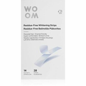 WOOM Residue-Free Whitening Strips bieliace zubné pásky 28 ks vyobraziť