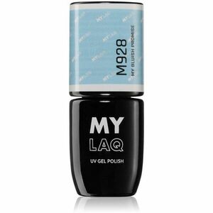 MYLAQ UV Gel Polish My Promise gélový lak na nechty odtieň My Bluish Promise 5 ml vyobraziť