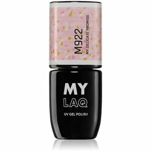 MYLAQ UV Gel Polish My Promise gélový lak na nechty odtieň My Delicate Promise 5 ml vyobraziť