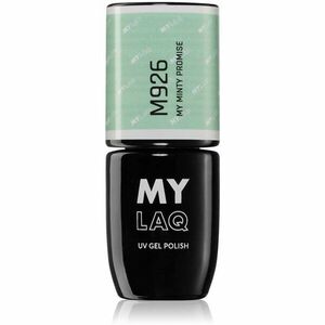 MYLAQ UV Gel Polish My Promise gélový lak na nechty odtieň My Minty Promise 5 ml vyobraziť