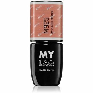 MYLAQ UV Gel Polish My Promise gélový lak na nechty odtieň My Peachy Promise 5 ml vyobraziť