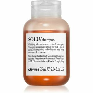 Davines Essential Haircare SOLU Shampoo hĺbkovo čistiaci šampón s osviežujúcim účinkom 75 ml vyobraziť