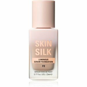 Makeup Revolution Skin Silk Serum Foundation ľahký make-up s rozjasňujúcim účinkom odtieň F2 23 ml vyobraziť