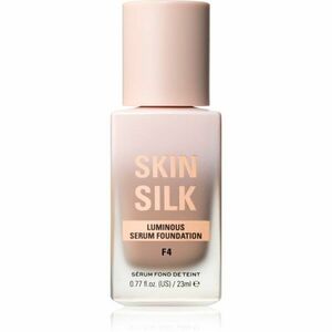 Makeup Revolution Skin Silk Serum Foundation ľahký make-up s rozjasňujúcim účinkom odtieň F4 23 ml vyobraziť