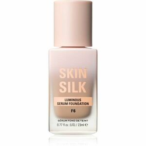 Makeup Revolution Skin Silk Serum Foundation ľahký make-up s rozjasňujúcim účinkom odtieň F6 23 ml vyobraziť