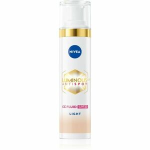 NIVEA Luminous 630 Anti Spot rozjasňujúci CC krém SPF 30 odtieň Light 40 ml vyobraziť