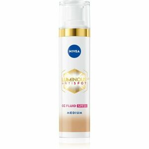 NIVEA Luminous 630 Anti Spot rozjasňujúci CC krém SPF 30 odtieň Medium 40 ml vyobraziť