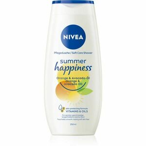 NIVEA Summer Happiness Orange & Avocado Oil vyživujúci sprchový gél 250 ml vyobraziť