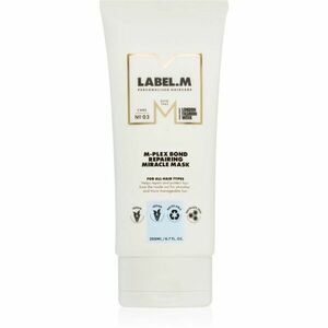 label.m M-Plex Bond Repairing Miracle Mask hĺbkovo vyživujúca maska pre všetky typy vlasov 200 ml vyobraziť