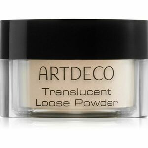 ARTDECO Translucent Loose Powder transparentný sypký púder odtieň 02 Translucent Light 8 g vyobraziť