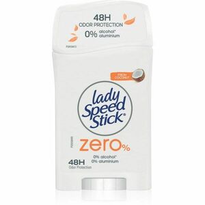 Lady Speed Stick Zero Fresh Coconut tuhý deodorant bez obsahu hliníkových solí 40 g vyobraziť