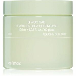 celimax Ji Woo Gae Heartleaf BHA Peeling Pad exfoliačné vankúšiky s upokojujúcim účinkom 60 ks vyobraziť