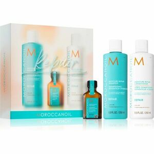 Moroccanoil Repair sada pre poškodené vlasy 3 ks vyobraziť