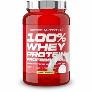 Scitec Nutrition 100% Whey Protein Professional srvátkový proteín s tráviacimi enzýmami príchuť Banana 920 g vyobraziť