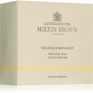 Molton Brown Orange & Bergamot Perfumed Soap tuhé mydlo na ruky a telo 150 g vyobraziť