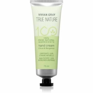 Vivian Gray True Nature Citrus & Bergamot hydratačný krém na ruky 75 ml vyobraziť