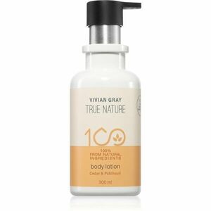 Vivian Gray True Nature Cedar & Patchouli výživné telové mlieko 300 ml vyobraziť