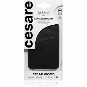 Mr & Mrs Fragrance Cesare Cedar Wood vonná karta 1 ks vyobraziť