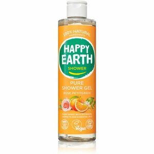 Happy Earth 100% Natural Shower Gel Rose Petitgrain sprchový gél 300 ml vyobraziť