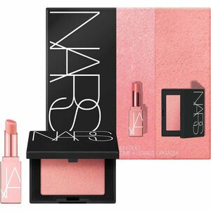 NARS MINI BLUSH & LIP BALM SET Limited Edition darčeková sada Orgasm(na pery a líca) odtieň vyobraziť