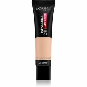 L’Oréal Paris Infallible 24H Matte Cover dlhotrvajúci make-up s matným efektom 25 Rose Ivory 30 ml vyobraziť