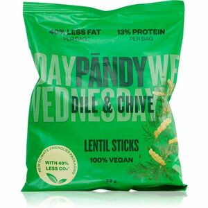 Pändy Lentil Sticks šošovicové chrumky príchuť Dill & Chive 50 g vyobraziť