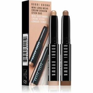 Bobbi Brown Long-Wear Cream Shadow Stick Duo Mini dlhotrvajúce očné tiene v ceruzke Taupe - Moonstone 2 ks vyobraziť