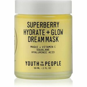 Youth To The People Superberry Hydrate + Glow Dream Mask maska pre rozjasnenie a hydratáciu 59 ml vyobraziť