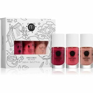 Nailmatic Kids Magic Forest 2 sada lakov na nechty pre deti Sheepy, Kitty, Peachy 3x8 ml vyobraziť