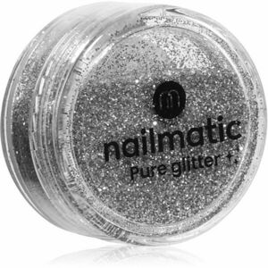 Nailmatic Pure Glitter Glitre na tvár i telo Small Silver Glitter 3 g vyobraziť