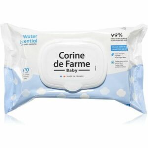 Corine de farme Water Wipes detské jemné vlhčené obrúsky 70 ks vyobraziť