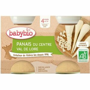 Babybio BIO paštrnák detský príkrm 2x130 g vyobraziť