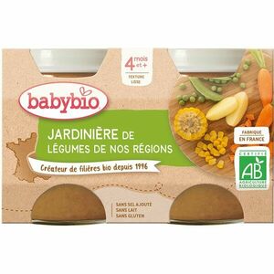 Babybio BIO zeleninová zmes detský príkrm 2x130 g vyobraziť