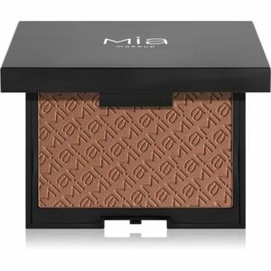 Mia Cosmetics Tan Builder Shimmer kompaktný bronzujúci púder pre trblietavý lesk odtieň 02 Deep Tan 15 g vyobraziť